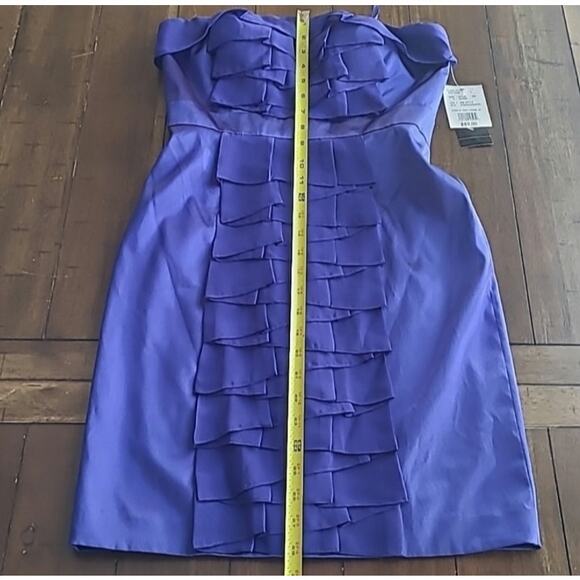 Hailey Adrianna Papell Safire Strapless Dress Size 4 - Picture 8 of 11